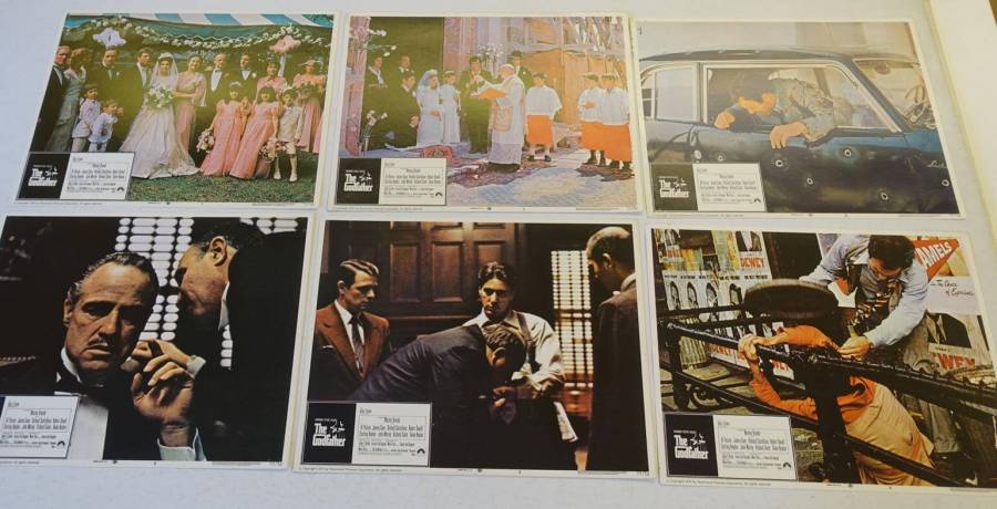 The Godfather original release US lobby cards (6)